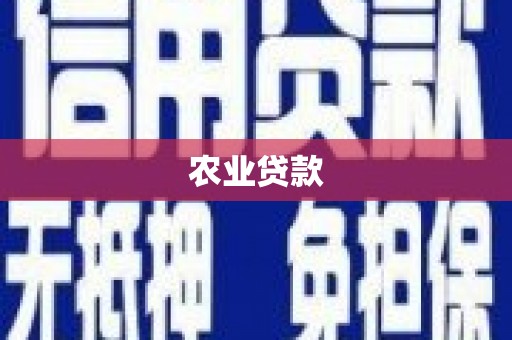鄞州农业贷款