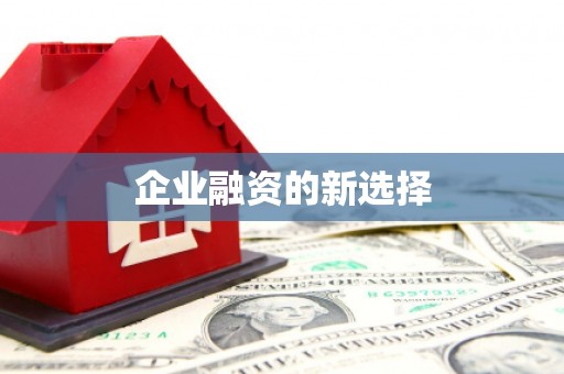 鄞州企业融资的新选择