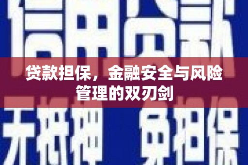 鄞州贷款担保，金融安全与风险管理的双刃剑