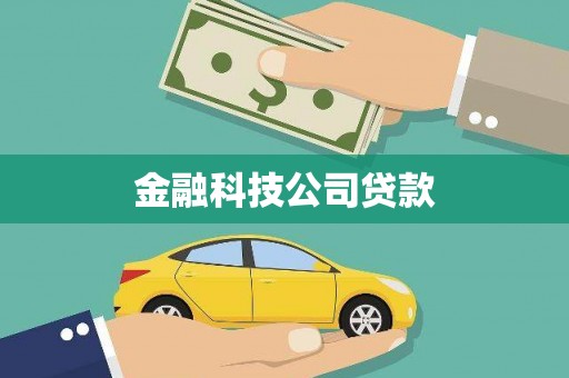 鄞州金融科技公司贷款