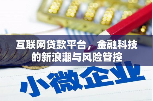 鄞州互联网贷款平台，金融科技的新浪潮与风险管控