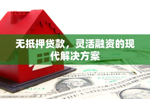 鄞州无抵押贷款，灵活融资的现代解决方案