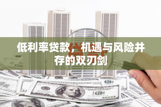 鄞州低利率贷款，机遇与风险并存的双刃剑